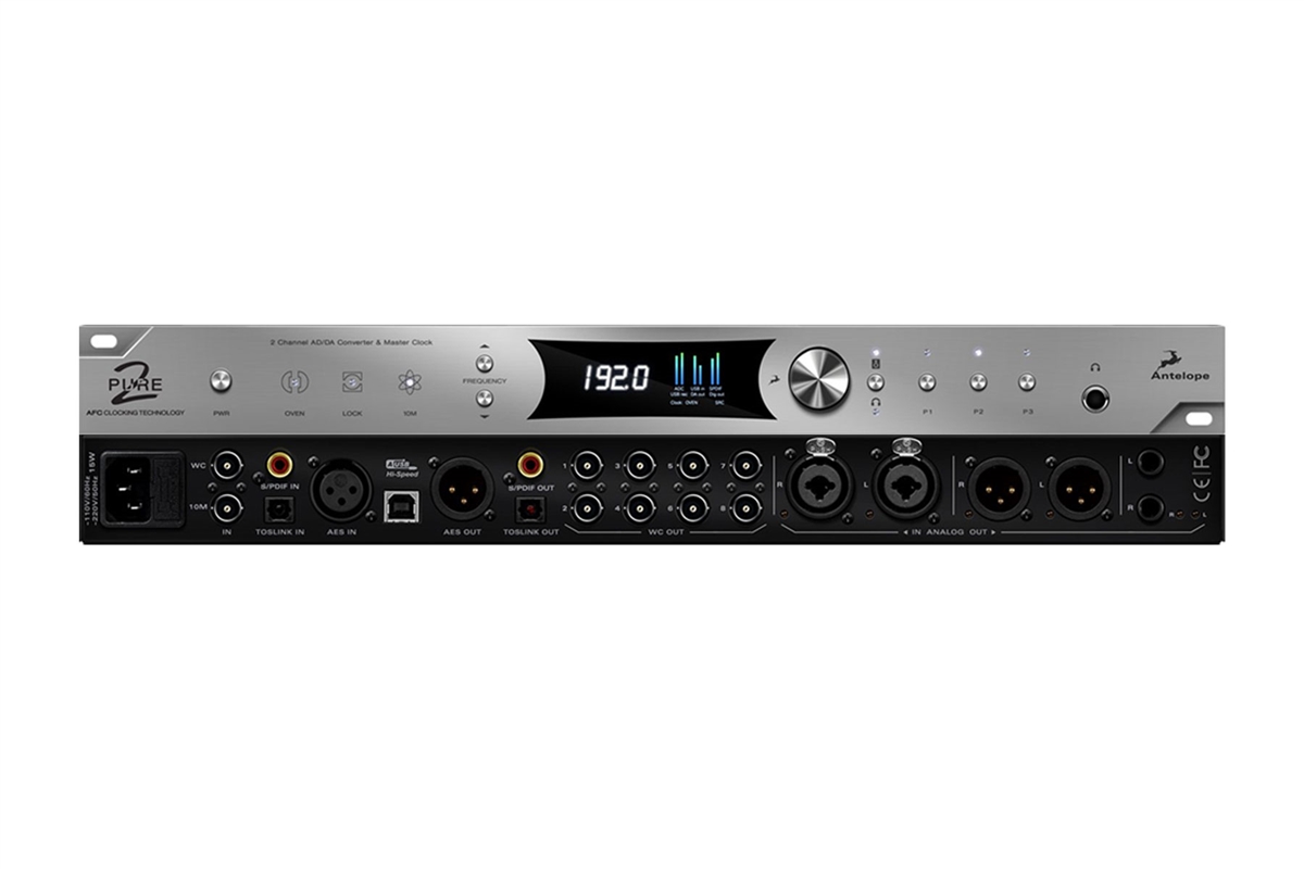 Antelope Audio Pure 2 | 2 Channel Mastering Converter | Pro Audio LA