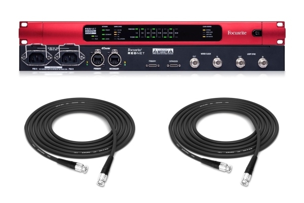 Focusrite RedNet HD32R | 32-Channel Dante Networks Pro Tools ...