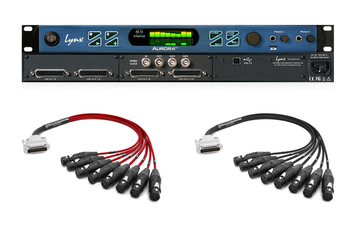 Lynx Aurora (n) 16 USB | 16 Channel AD/DA Converter | Pro Audio LA