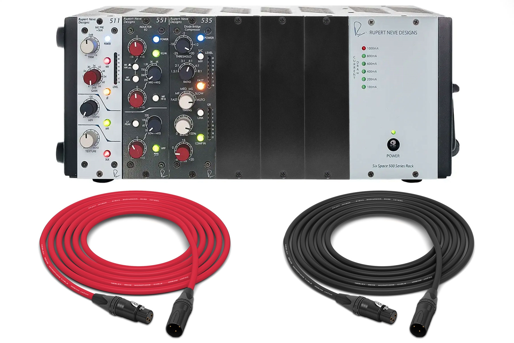 Rupert Neve Designs 500 Series Channel Strip R6 Chassis with 511