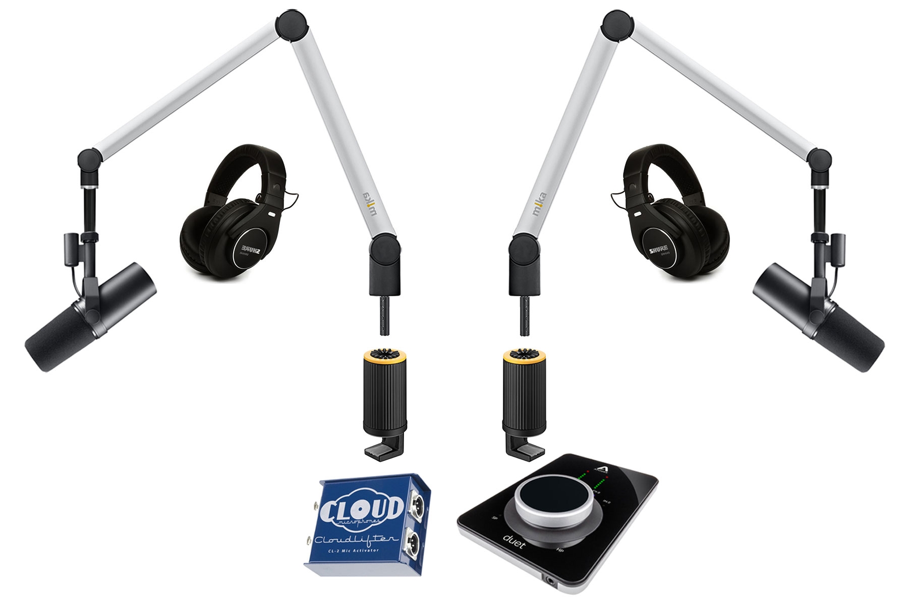 Anser Mod DIY kit for Shure SM7B microphones - No more Cloud Lifter